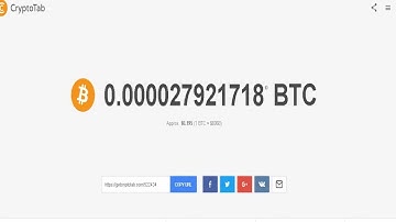 Cryptotab - How I Turned My PC Into A Bitcoin Miner with Cryptotab for Chrome