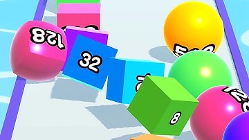 Ball Run 2048 Merge Number ! MAX LEVELS Gameplay Walkthrough New Update Part 570 android, ios