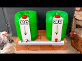 PVC Borudan 60 Litrelik Otomatik Tavuk Suluk Yapımı