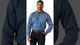 Ariat Men's Flame Resistant Shirt Review - Pros &amp; Cons - ariat mens fr shirt