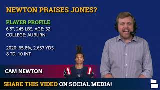 Cam Newton Comments On QB Competition With Rookie Mac Jones | New England Patriots News