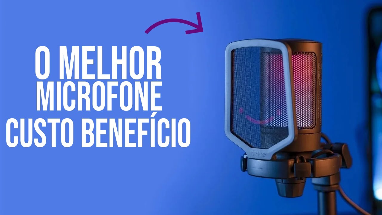 O MELHOR MICROFONE CUSTO BENEFÍCIO | FIFINE A6V - YouTube