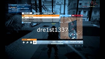 Battlefield 3 KillaFrecquency & dre1st1337 (Aimbot & Wallhack& Damage Modifer Hack) bfh