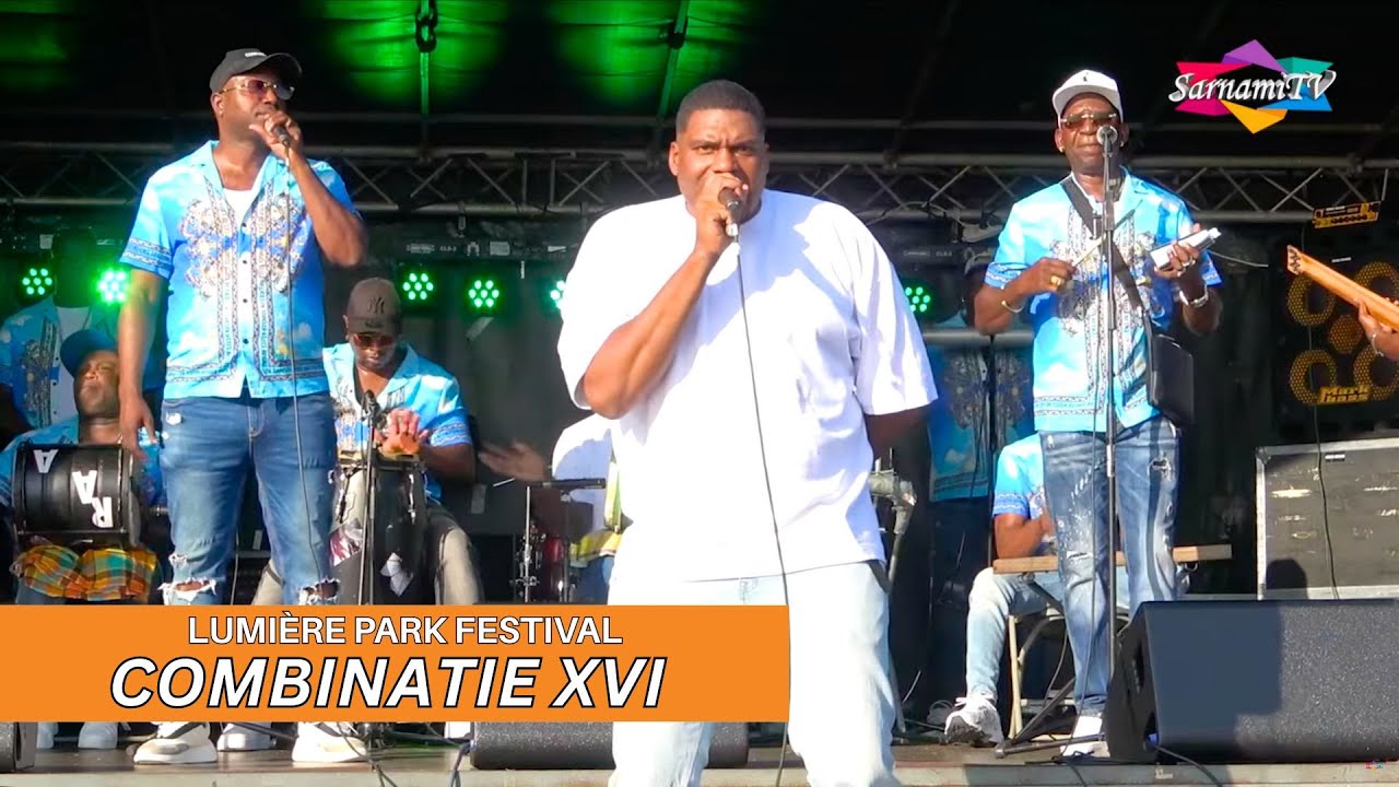 Combinatie XVI op het Lumière Park Festival Almere 2025 🥁