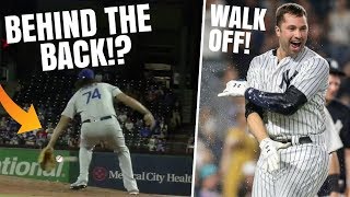 He Made A BEHIND THE BACK Catch!? Yankees Walk Off Home Run! MLB Recap & Highlights
