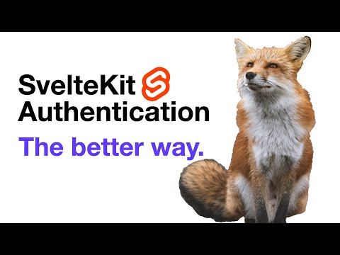 SvelteKit authentication, the better way - Tutorial