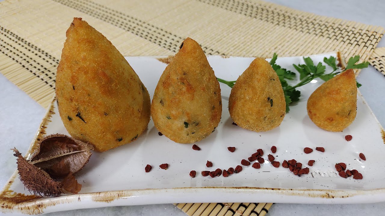 Coxinha no Peso Certo 4 Opções Para Eventos | ​ @Lu Diniz  Convida @Eugênia Campos Negro