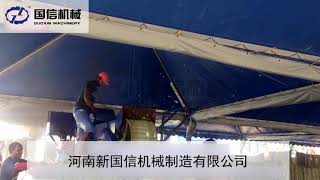 Hemp Decorticator, Automatic hemp fiber extraction machine