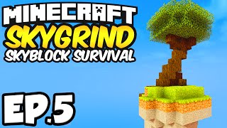 Minecraft: skygrind skyblock survival ep.5 - new spawner! (minecraft
1.8)