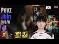 Peyz Adc Jhin vs Miss Fortune lol KR solo rank Full Game 16.10 | 페이즈 진 vs 미스 포츈