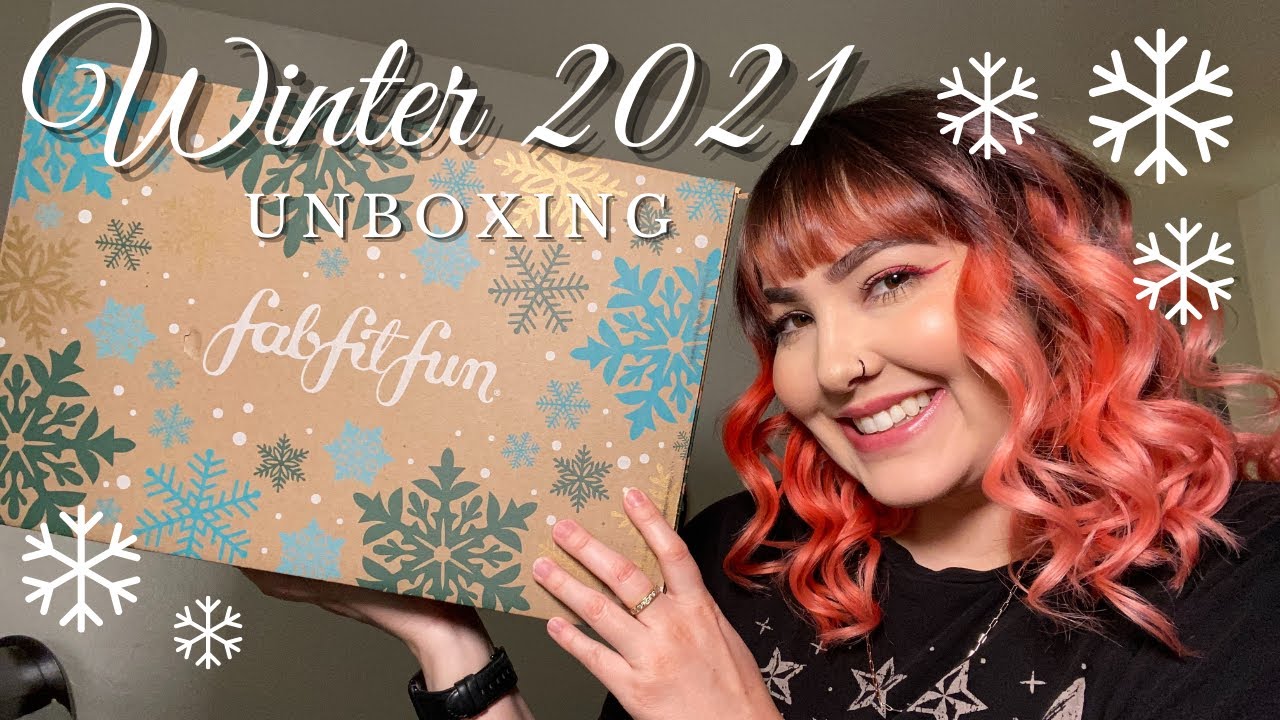 FABFITFUN WINTER 2021 UNBOXING / TRY ON + REVIEW