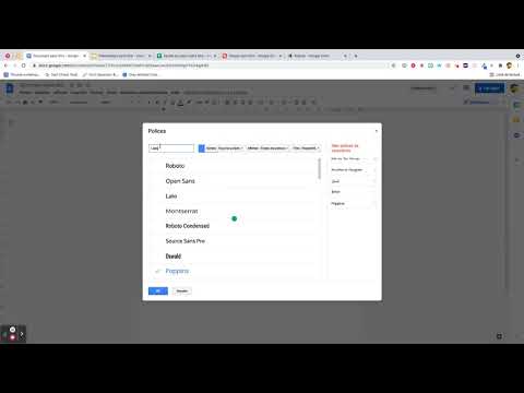 Vidéo: Comment ajouter une police personnalisée à Google Docs ?