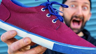 HOW MANY KICKFLIPS TO RIP $20 AMAZON SHOES?!