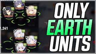 I ONLY USE EARTH UNITS FOR GUILD WAR TODAY!! - Epic Seven