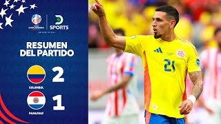 Thumbnail for ¡#COLOMBIA LE GANÓ un DUELO CRUCIAL a #PARAGUAY en el debut! | Colombia 2 – 1 Paraguay | Resumen