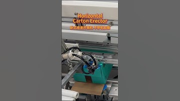 Horizontal Carton Erector