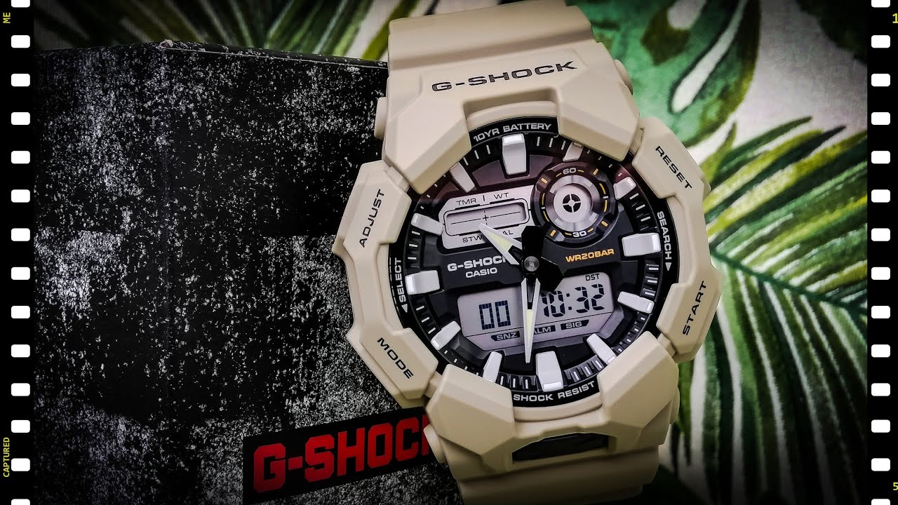 Casio G-SHOCK Classic GA-010-5AER - YouTube
