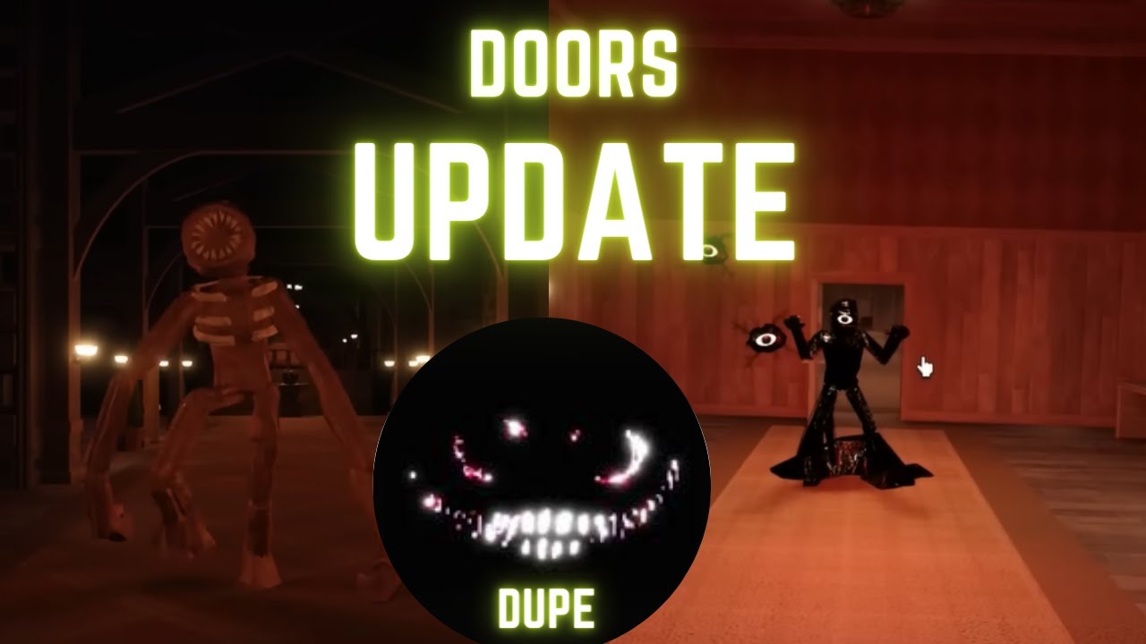 DOORS UPDATE + New monster (DUPE) YouTube
