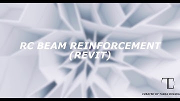 RC BEAM REINFORCEMENT (REVIT)