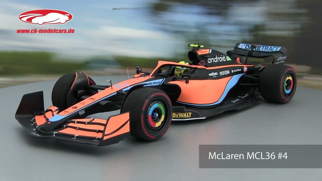 Minichamps 1:18 Lando Norris McLaren MCL36 #4 Bahrain GP Formula 1