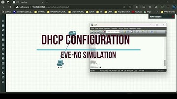 DHCP PROCESS EVE-NG SIMULATION
