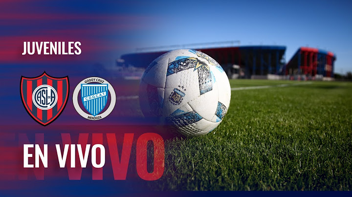 JUVENILES SAN LORENZO - EN VIVO - FECHA 17 VS GODOY CRUZ - 4TA, 5TA Y 6TA