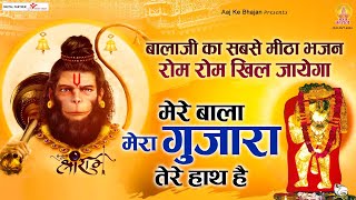 बालाजी का सबसे मीठा भजन रोम रोम खिल जायेगा ~ मेरे बाला मेरा गुजरा तेरे हाथ है -BalaJi Popular Bhajan