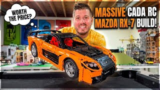 CaDA 1:8 RC Mazda RX-7 #C61502W Build Review