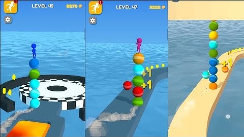Stack Rider3D - Walkthrough All Levels Gameplay | (Android,ios 45-47-46)