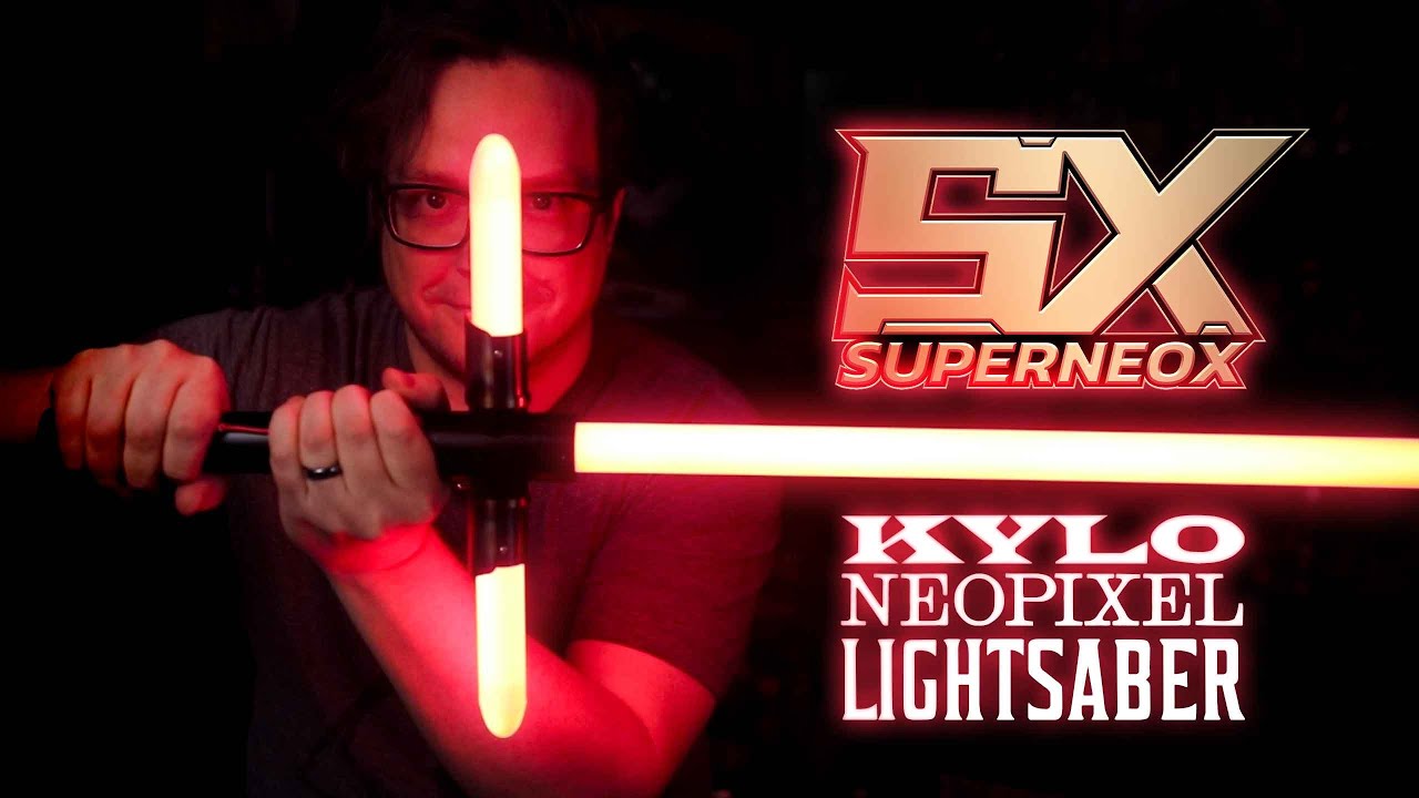 カイロ・レン SE クロスガード ネオピクセル・ライトセーバー – SUPERNEOX®