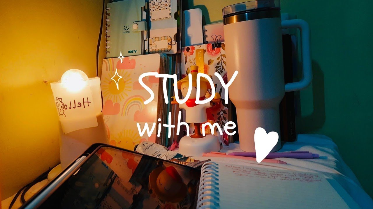 STUDY WITH ME LIVE • 2 HOURS • DEEP FOCUS, SILENT STUDY [5.12.25] # ...
