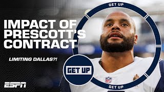 Is Dak Prescott's contract situation LIMITING the Dallas Cowboys in free agency? | Get Up