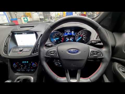 how to reset tyre pressure warning | Ford Kuga NEW Full HD 1080p