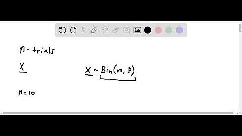 In a binomial experiment with n trials, what does the random variable measure?