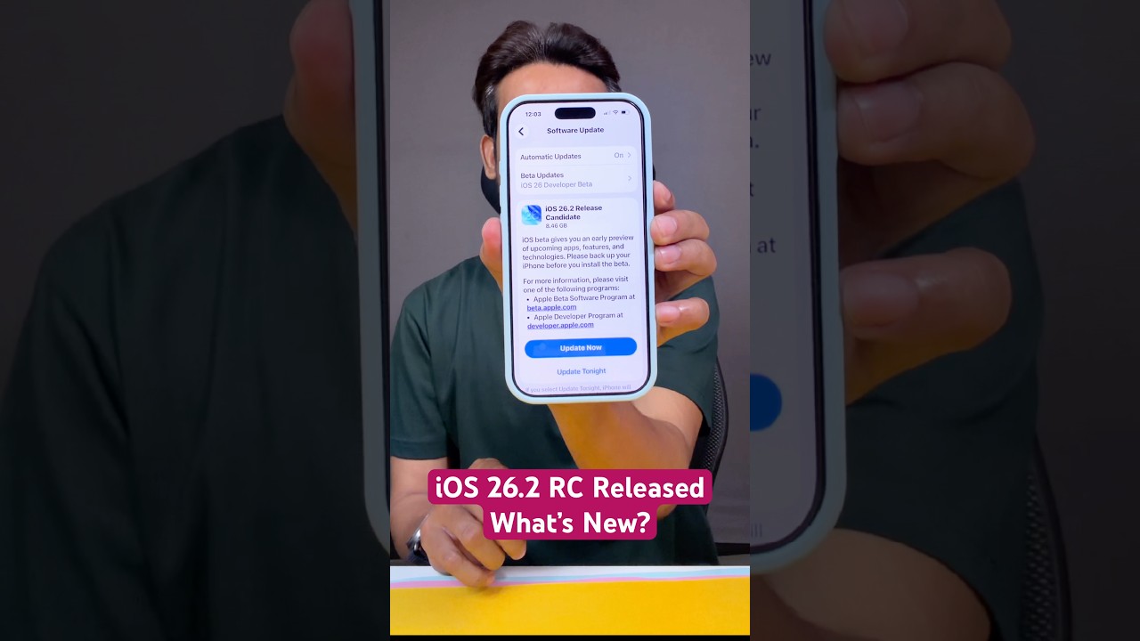 iOS 26.2 RC Released - New Features & Battery Life 