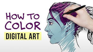 How to Color Digital Art with Corel Painter Essentials 7