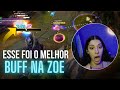ZOE FOI BUFFADA E FICOU MUITO FORTE !!! - League of Legends  @raquelshe