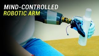 New Mind-Controlled Robotic Arm Works Without Brain Implants