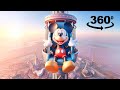 Disney 100 Years: Mickey Mouse VR Drop Tower 360 Ride