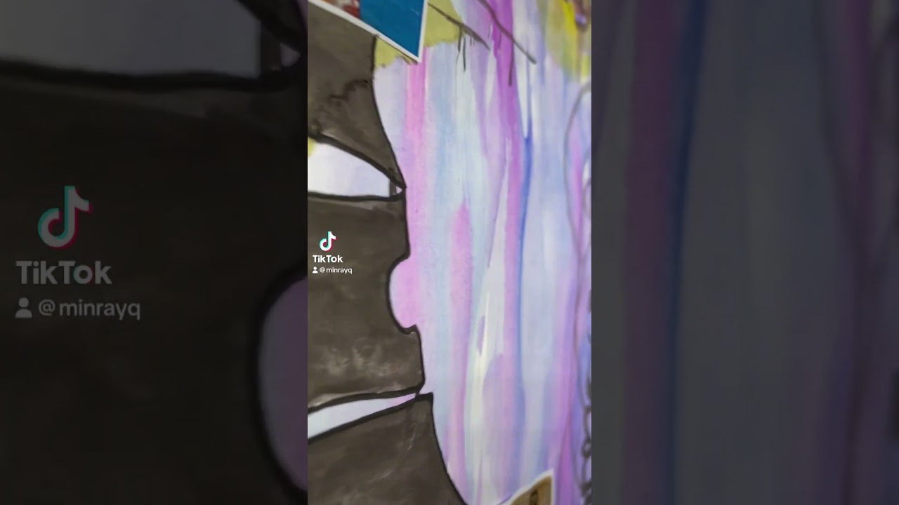 A** GCSE art sketchbook page