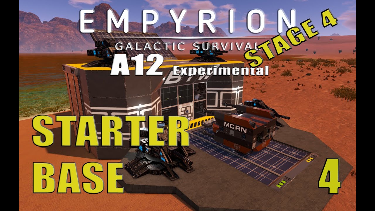 Low Cost Starter Base Alpha 12 Exp Empyrion Galactic Survival