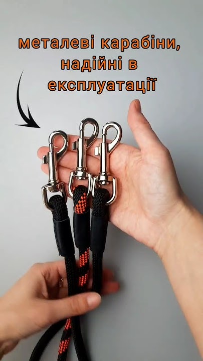 Повідець - спарка для трьох собак - YouTube