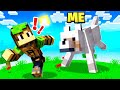 Fooling My Friends as a DOG in Minecraft