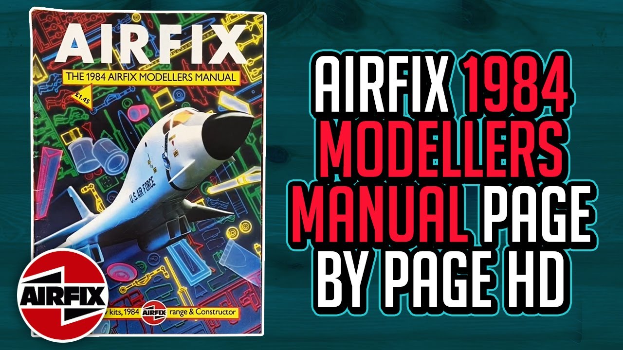 Airfix Catalogue 1984 Modellers Manual (Vintage Catalog) Page by