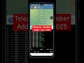 Telegram Mamber Adding Script For 2025 | Per Account Add 50 Member / No Account Banned / Kamal Tools