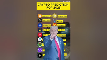 Best crypto prediction 2025 & best crypto to invest in 2025 #bitcoin #cryptopredictions #news