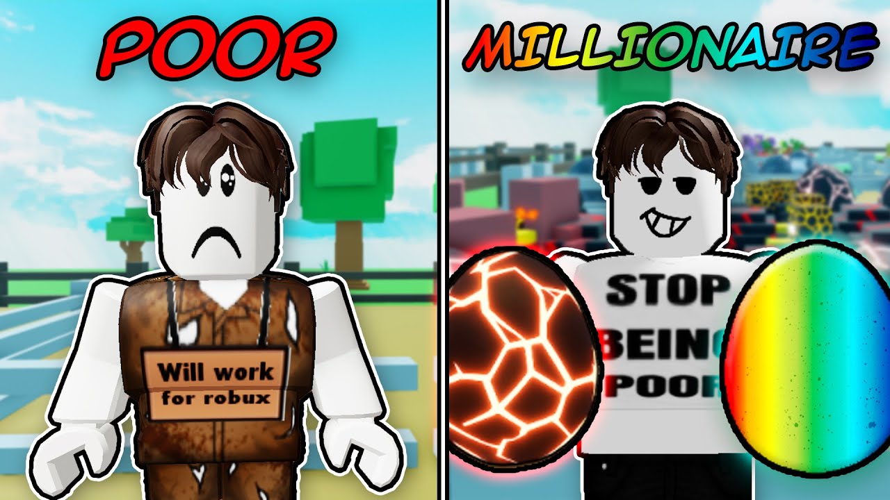 Going from POOR to RICH in Roblox Hatch A Duck