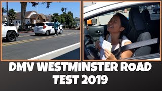 #dmvwestminster #dmvcaliforniabehindthewheeldrivingtest
#dmvwestminster2019 27 year old female takes behind the wheel driving
test and passes first time....