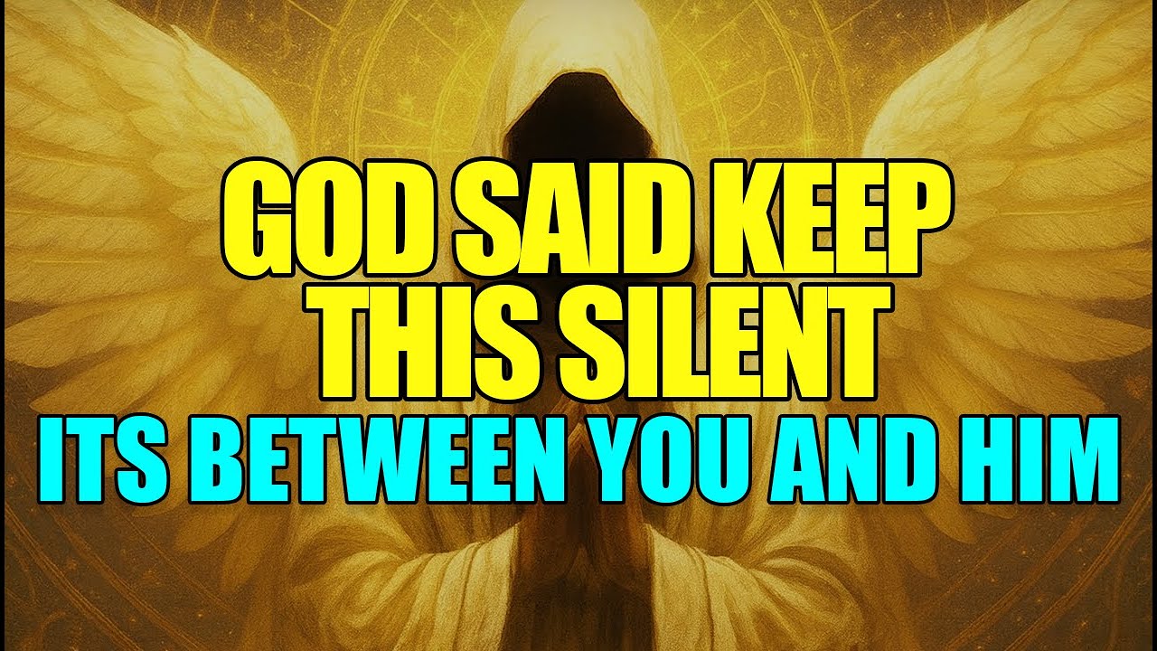 Chosen One: When God Moves, Stay Silent — This Is Your Moment 🙌”(Big Secret)