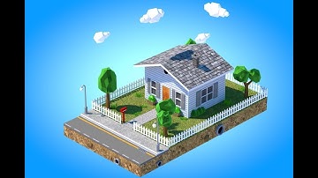 How to make a low poly detailed house in prisma 3d (part2)